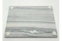 China Cheese Cutting Stone Placemats Fun Shape Moisture Resistant With Foot Marble supplier