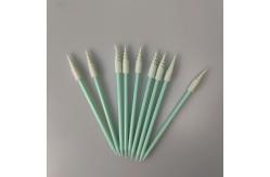 China Lint Free Mini Spiral Pointed Sponge Foam Tip Swab For Watch Cleaning supplier