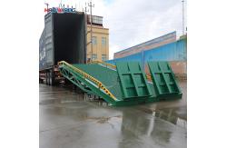 China 10T Adjustable Loading Dock Ramp Hyd Non Slip Portable Loading Platform supplier