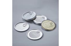 China Aluminum Foil Easy Tear Lid Easy Pull Cover Can Lids Accessories supplier