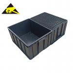 Esd Plastic Tray PCB ESD Anti-Static Blister Packaging Esd Antistatic Electronics Tray Anti Static Storage Boxes for sale