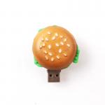 KFC McDonald's Hamburger Shaped Custom USB Flash Drives For Artificial Food Corporate Gifts for sale