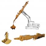 Adjustable Length Telescopic Arm For Excavator , Excavator Telescopic Boom OEM