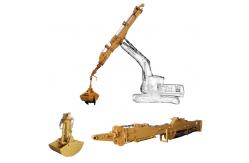 China Adjustable Length Telescopic Arm For Excavator , Excavator Telescopic Boom OEM supplier