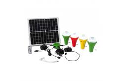 China 5200mAh 300lum Off Grid Solar Lighting System For Garden supplier