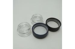 China 1oz Childproof Screw Cap Cosmetic Jars Push Safety Caps Jar supplier