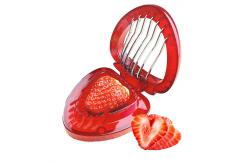 China Stem Remover Strawberry Cutter Tool Huller Set Kitchen Gadgets supplier