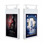 Hanging Double Sided LCD Poster Machine 1920×1080 Backlight for sale