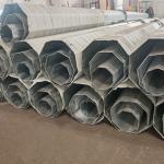 Hongxin Polygonal Galvanized 450Mpa Steel 90FT 100FT Power Transmission Steel Poles