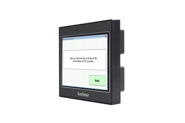 12-24VDC HMI Touch Screen Panel Supporting Common PLC Communication Protocol
