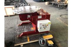 China Welding Rotating Table 1000kg Welding Positioners Remote Hand Control Box supplier