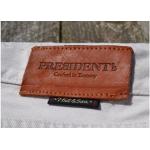 Embossed Custom Leather Clothing Patches , Creative Leather Flight Jacket Patches