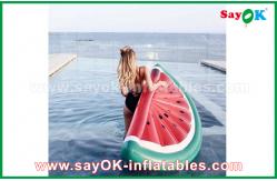 China Yellow / Red / Fruit Slice Pool Float Raw Inflatable Pool Toys For Swimming supplier