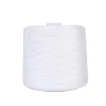 White Spun Polyester Yarns 202 302 402 502 For  Textiles for sale