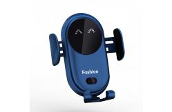 China 15W Qi Fast Car Mount Wireless Charger Gravity Auto Clamping supplier