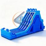 Eco-Friendly Giant Inflatable Water Slide – Classic Color Multi-Lane Slides with CE Certification for sale