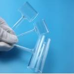 Solar Energy Clear Quartz Glass Tee Tube High Temperature Resistance