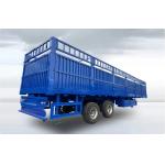 High-Performance Fence Semi Trailer For Secure Transport Of Livestock Animals And Heavy Load for sale