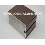 High Hardness Curtain Wall Aluminum Profiles Light Easy Processing / Installation