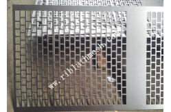 China 1m Width Rectangular Hole Perforated Metal Plate Galvanized Plate 2m Length supplier