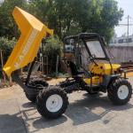Open Cab 4WD Palm Oil Harvesting Machine 14hp