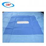 Blue Transverse Laparotomy Drape Sterile Towel For Medical for sale