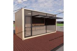 China Modern Readymade House Container Easy Assembly Relocation Tiny Shop Container Homes supplier