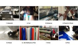 China Road Sign Traffic Safety Sign Board with Customized Reflective Sheeting Material supplier
