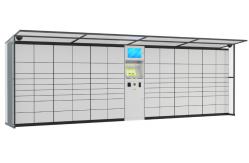 China Apartment Parcel Delivery Lockers , Intelligent Locker Solutions With SMS Module supplier