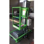 CE Single Mast Aerial Platform Lift With Chargeable Battery , Easy Using