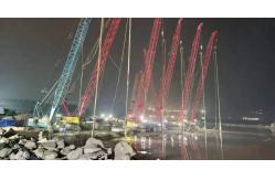 China Pile Driver Vibroflotation Technique Machine For Stone Column Soil Improvement supplier