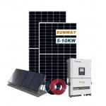 220VAC 10kw Home Solar Power System Commercial Advantages 50HZ for sale