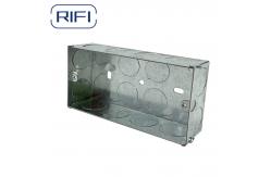 China 3*6 Galvanized Steel GI Switch Box IP 65 Electrical Junction Boxes supplier