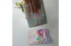 China Diamond Bright Cosmetic Packaging Bag , 3 Side Seal Pouch  Custom Printing Logo supplier