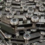 Automotive Grade Forged Conveyor Chains ANSI/ASME B29.1 With Rollers for sale