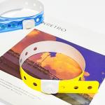 Custom PVC Wristbands Customized Logo Color Vinyl PVC Promotional Event Activity Bracelet Wristband for sale
