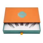 Custom Logo Wholesale Rigid Cardboard Drawer Gift Packaging Box With Eva Foam Insert
