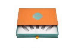 China Custom Logo Wholesale Rigid Cardboard Drawer Gift Packaging Box With Eva Foam Insert supplier