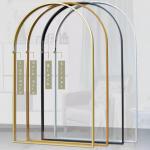 Extruded Arch Wall Mirror Aluminium Frame For Home Decor Brushed for sale