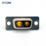 Female 2V2 D-SUB Connector , 2pin High Power Connector for sale