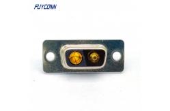 China Female 2V2 D-SUB Connector , 2pin High Power Connector supplier