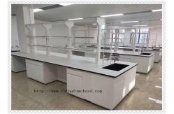 China Epoxy Resin Chemistry Lab Tables Work Benches  Fireproof And Waterproof supplier