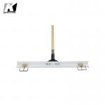 Sliver Serrated Floor Notched Rubber Squeegee Antirust Stainless Steel for sale