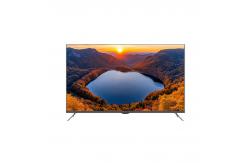 China 4k Uhd 65 75inch Frameless Model Flat Screen Led Lcd Smart Android Tv supplier