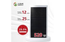 China Lightweight BIPV Solar Modules 520W Solar Sheet BIPV Panel XSCM-520-T supplier