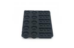 China High Durable Custom Tall Silicone Rubber Keyboard Matte Surface supplier