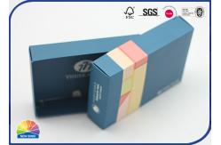 China Lid And Base 2 Piece Folding Paper Box Customized CMYK Printing supplier