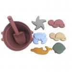 Unisex Child Summer Silicone Sea Sand Bucket Set For Beach for sale