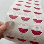 Self Adhesive Vinyl Stickers Labels Custom Roll Printing Labels