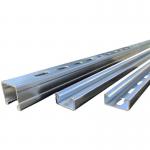 Galvanized C Shaped Stainless Steel Slotted Strut Channel 6m/12m Durability for sale
